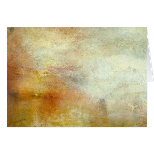 William Turner - sonnen Sie die Einstellung über (Vorderseite (Horizontal))
