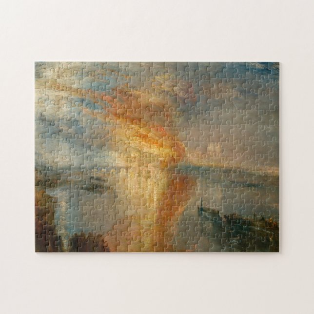 William Turner - The Burning of the Parliament (Horizontal)