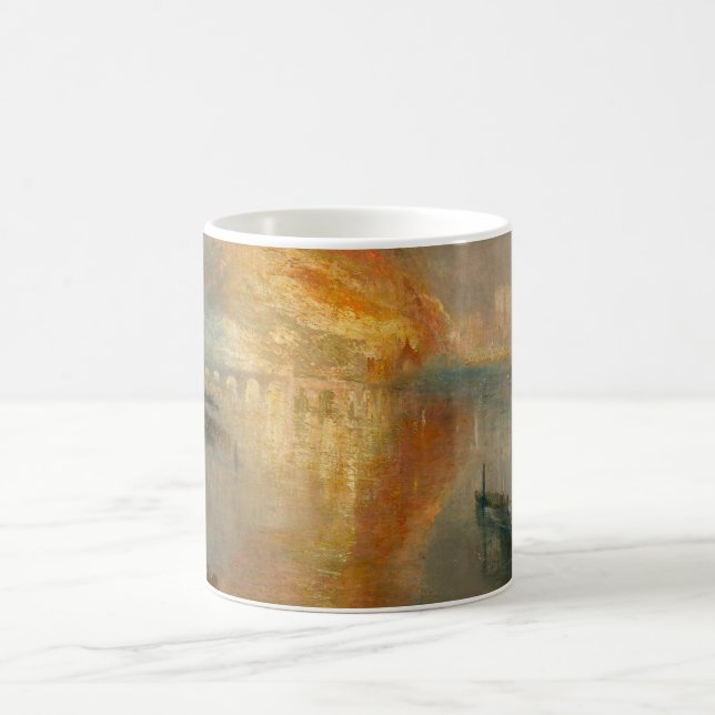 William Turner - The Burning of the Parliament Kaffeetasse (Mittel)