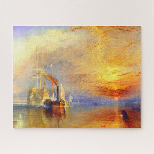 William Turner The Fighting Temeraire Painting (Horizontal)