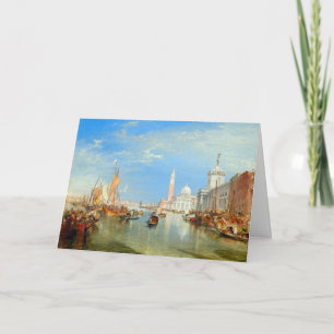 William Turner - Venedig, Die Dogana & San Giorgio Karte