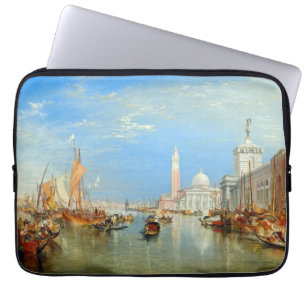 William Turner - Venedig, Die Dogana & San Giorgio Laptopschutzhülle