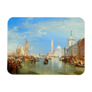 William Turner - Venedig, Die Dogana & San Giorgio Magnet