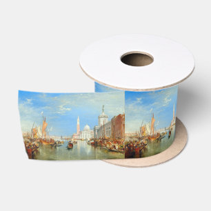 William Turner - Venedig, Die Dogana & San Giorgio Satinband