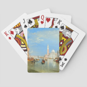 William Turner - Venedig, Die Dogana & San Giorgio Spielkarten