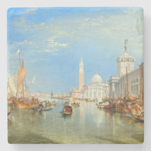 William Turner - Venedig, Die Dogana & San Giorgio Steinuntersetzer