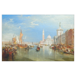 William Turner - Venedig, Die Dogana & San Giorgio Stoff