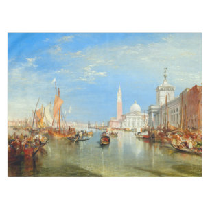 William Turner - Venedig, Die Dogana & San Giorgio Tischdecke