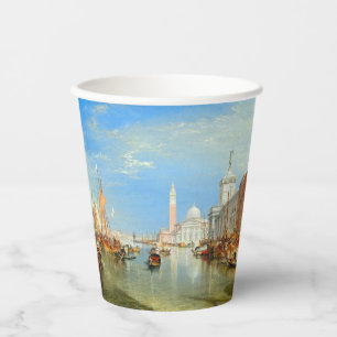 William Turner - Venedig, The Dogano & San Giorgio Pappbecher