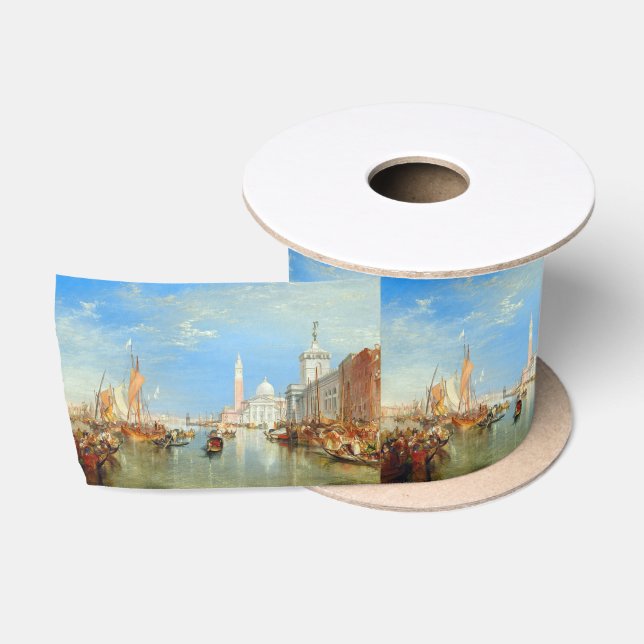 William Turner - Venedig, The Dogano & San Giorgio Satinband (Spule)