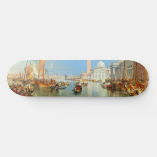 William Turner - Venedig, The Dogano & San Giorgio Skateboard