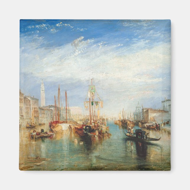 William Turner - Venedig, Vorhalle Madonna della S Magnet (Vorne)