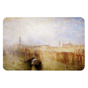 William Turner - Venice Quay, Ducal Palace Magnet