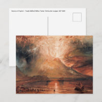 William Turner - Vesuv in Eruption