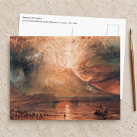 William Turner - Vesuv in Eruption