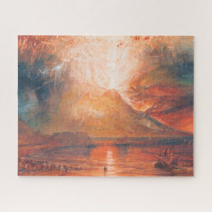 William Turner Vesuv in Eruption Water Art