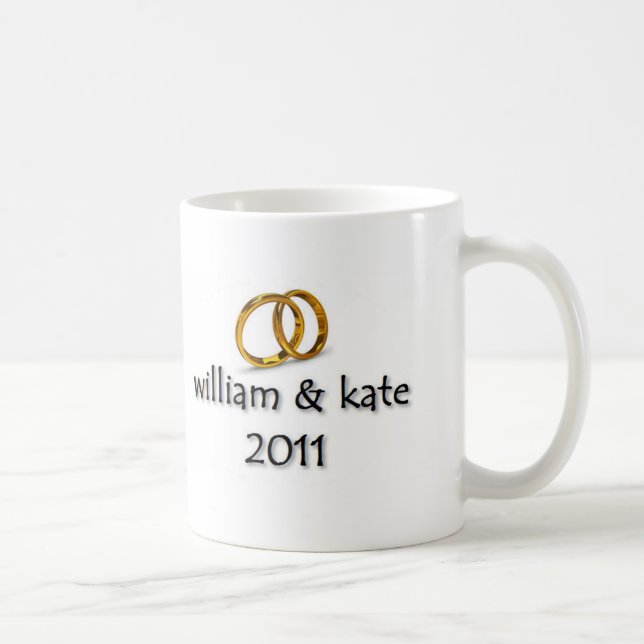 William- u. KateTasse 2011 Kaffeetasse (Rechts)