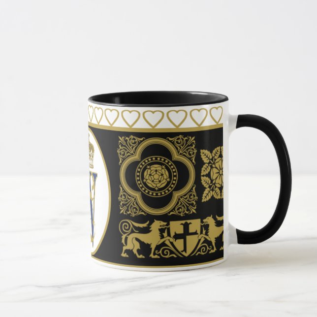 William- und Catherinegedenkschale Tasse (Rechts)