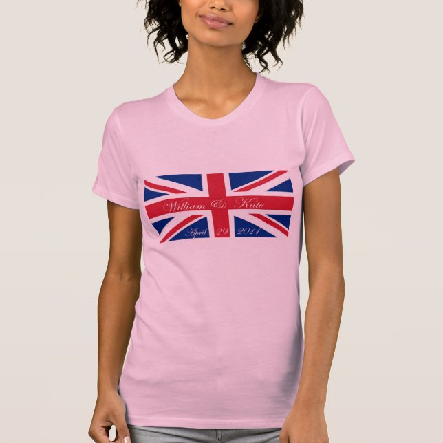 William und Kate T-Shirt (Vorderseite)