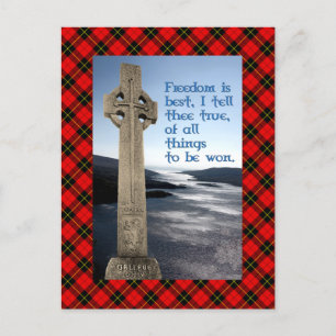 William Wallace Freedom Monument Carte postale