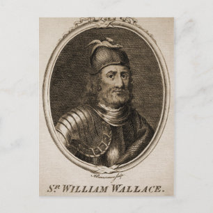 William Wallace Vintage Postkarte