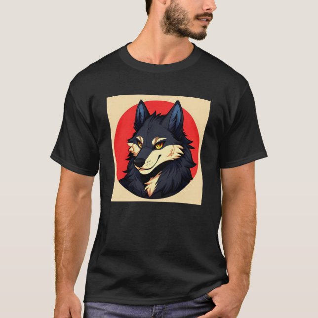 William Wraithe Werewolf Icon Furry T-Shirt (Vorderseite)