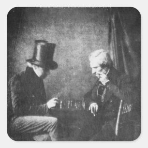 Williamhenry Fox Talbot Quadratischer Aufkleber