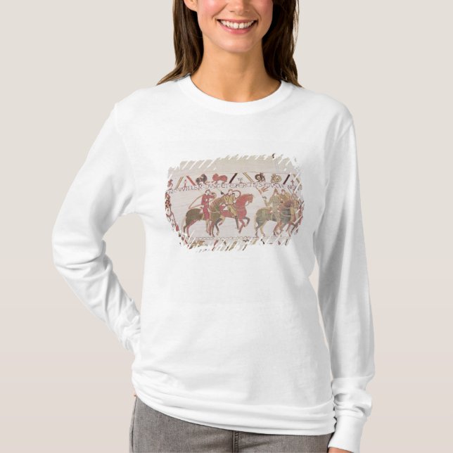 Williams Armee, die zu Mont Saint-Michel geht T-Shirt (Vorderseite)