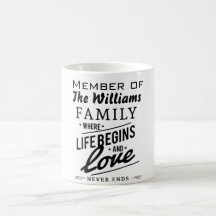 Williams-Familien-MitgliedsLiebe-Vintage