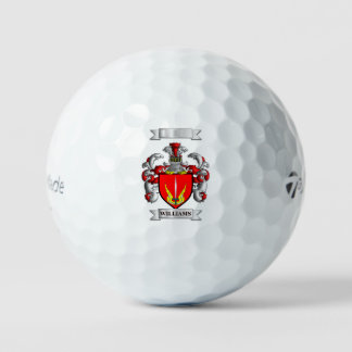 WILLIAMS FAMILIENNAME SCHILD UND WAPPEN GOLFBALL