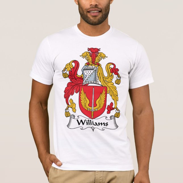 Williams-Familienwappen T-Shirt (Vorderseite)