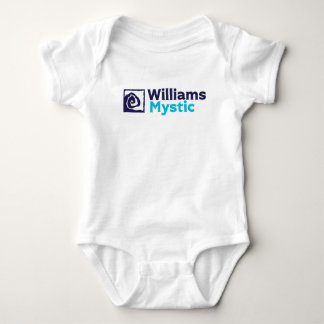 Williams-Mystic Logo Baby Bodysuit Baby Strampler