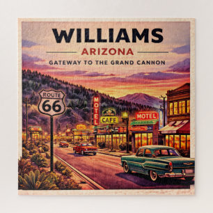Williams Route 66 Grand Canyon Spiel Nacht Geschen