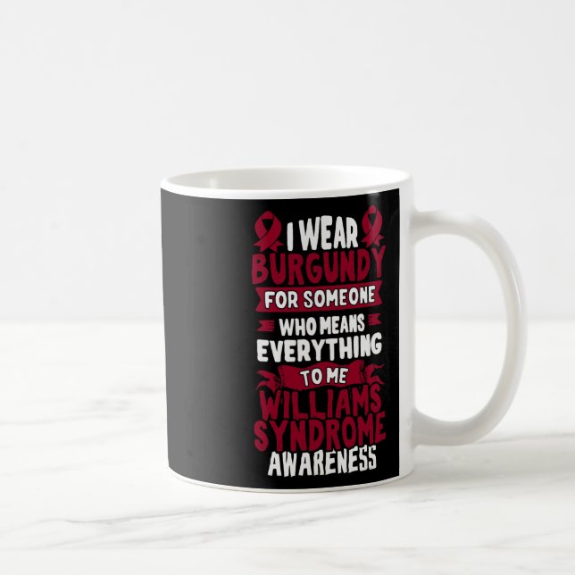 - Williams-Syndrom-Bewusstsein Kaffeetasse (Rechts)