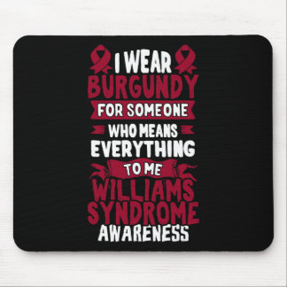 - Williams-Syndrom-Bewusstsein Mousepad