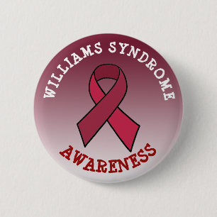 Williams Syndrome Awareness Month Button