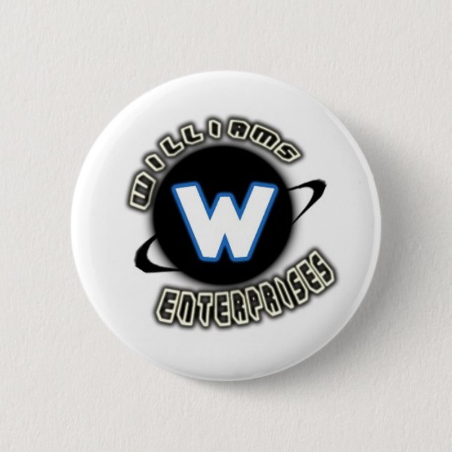 Williams-Unternehmenslogo Button (Vorderseite)