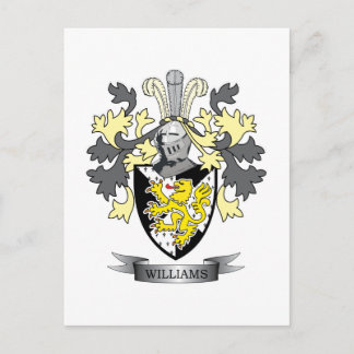 Williams-Wappen Postkarte