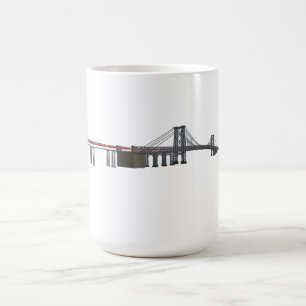 Williamsburg-Brücke: Modell 3D: Kaffeetasse