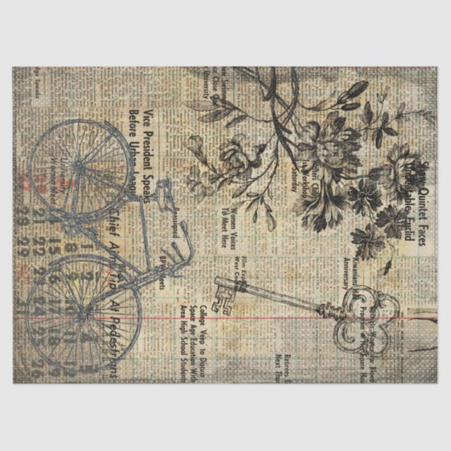 Williamsburg Decoupage | Gewebepapier Seidenpapier (Vorderseite)