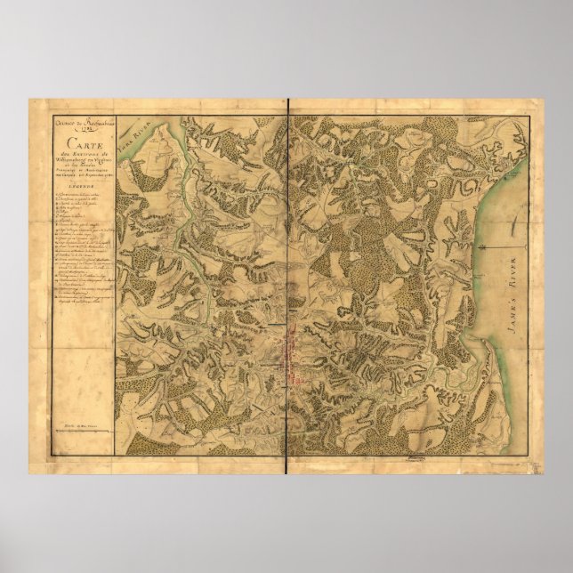 Williamsburg in der Revolution Poster (Vorne)