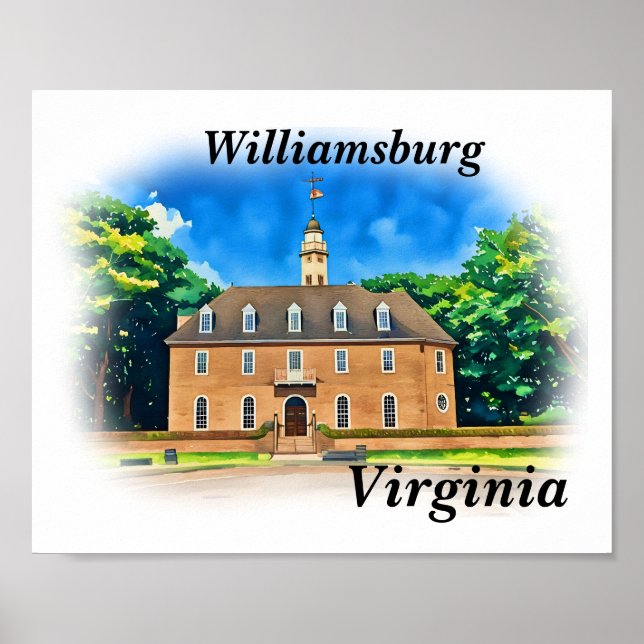 Williamsburg, Virginia Poster (Vorne)