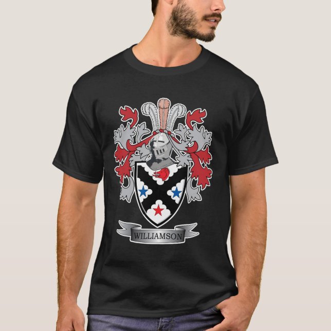 Williamson-Familienwappen-Wappen T-Shirt (Vorderseite)