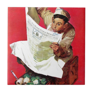 Willie Gillis auf K.P. Fliese