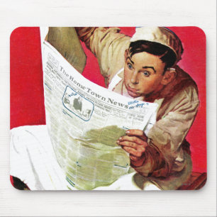 Willie Gillis auf K.P. Mousepad