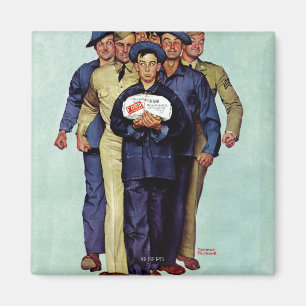 Willie Gillis' Paket von Zuhause Magnet