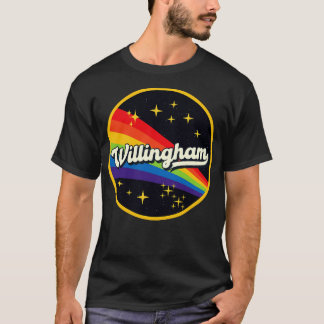 Willingham Rainbow in Space Vintag Style T-Shirt