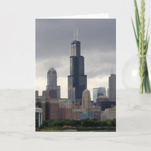 Willis Tower - Chicago, Illinois Carte de voeux