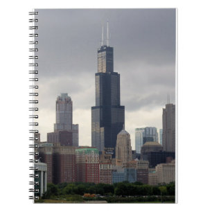 Willis Tower - Chicago - Windy City - Notebook Notizblock
