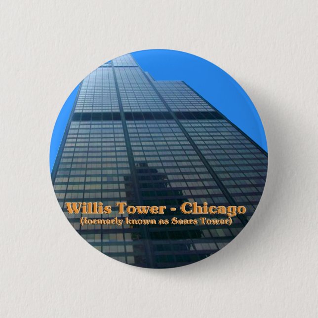 Willis Tower - früher als der "Sears Tower" bekann Button (Vorderseite)